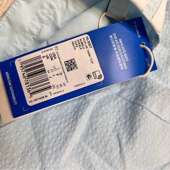 ◾️Adidas Poplin Halter Tank Top - Picture 4 of 16